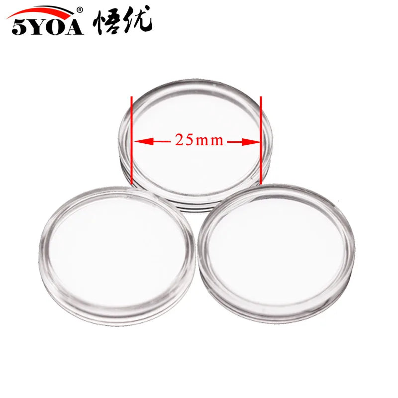 5YOA 50/30pcs NFC Coin Ntag215 TAG Key 13.56MHz 215 Card Universal Label RFID Ultralight Tags Labels 25 mm diameter Round Box by FLIPSTYLEZLLC
