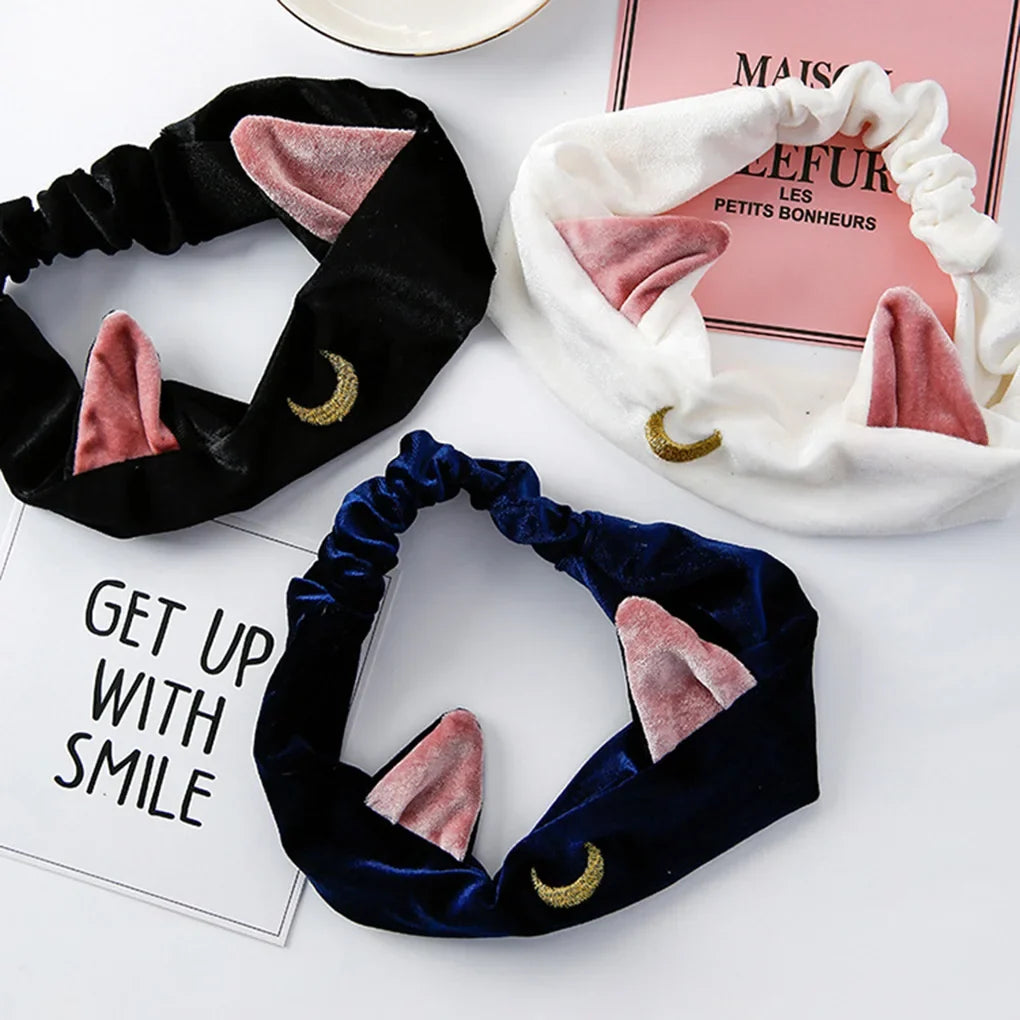 Moon Cat Headbands by Kore Kawaii