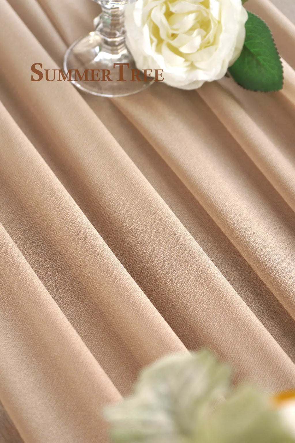 10 Meters Wedding Arch Drape Fabric Sheer Chiffon Tulle Curtain by FLIPSTYLEZLLC