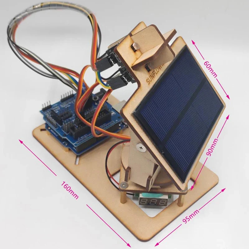 Arduino Program Solar Tracking Sun Tracker Equipment DIY STEM Programming Toys Parts by FLIPSTYLEZLLC