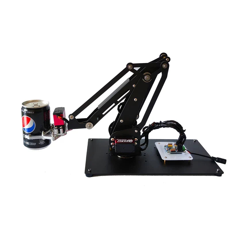 Assembled 4 Dof Robotic Arm Arduino with Digital Servos, Parallel Grabbing Education Maker Competition Graduation Design by FLIPSTYLEZLLC