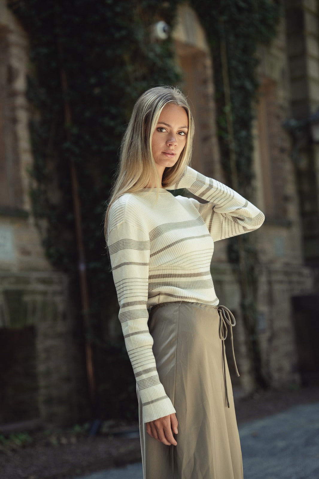 Multi Striped Sweater by profile-nyc