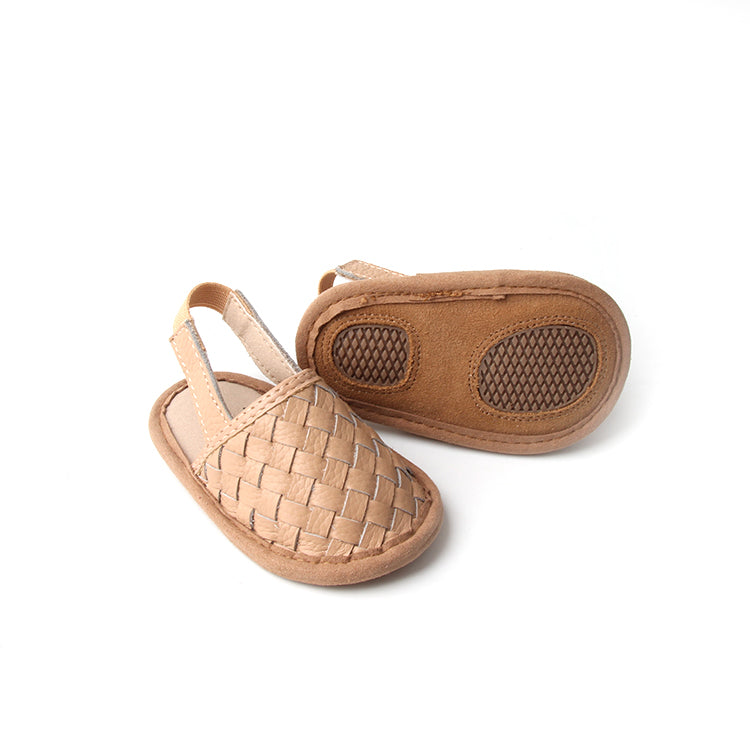 Woven Leather Sandals by Copper Rhea