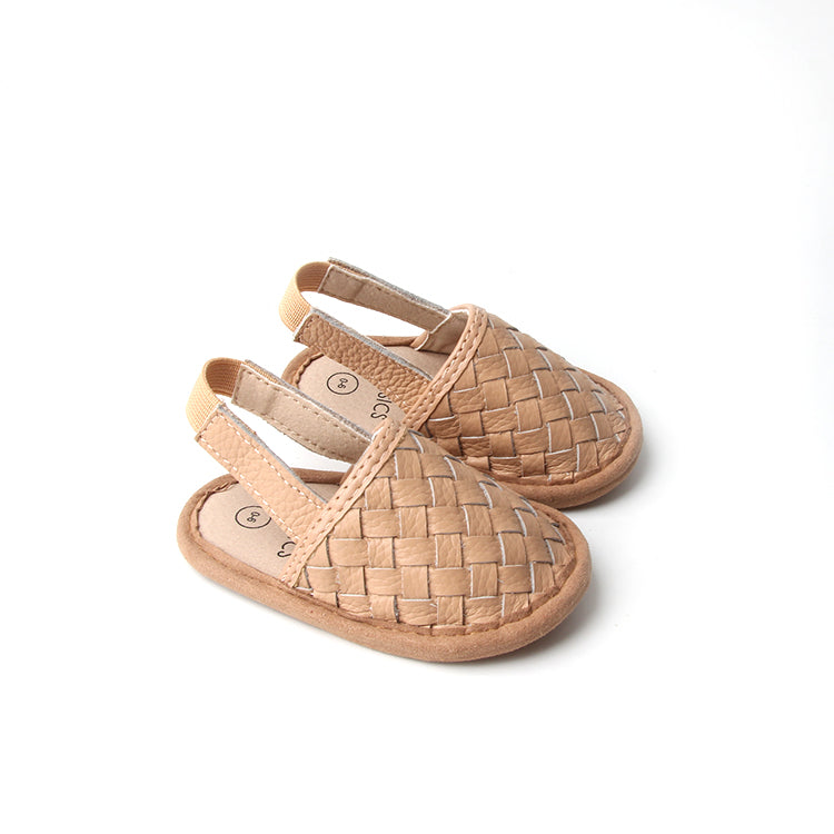 Woven Leather Sandals by Copper Rhea