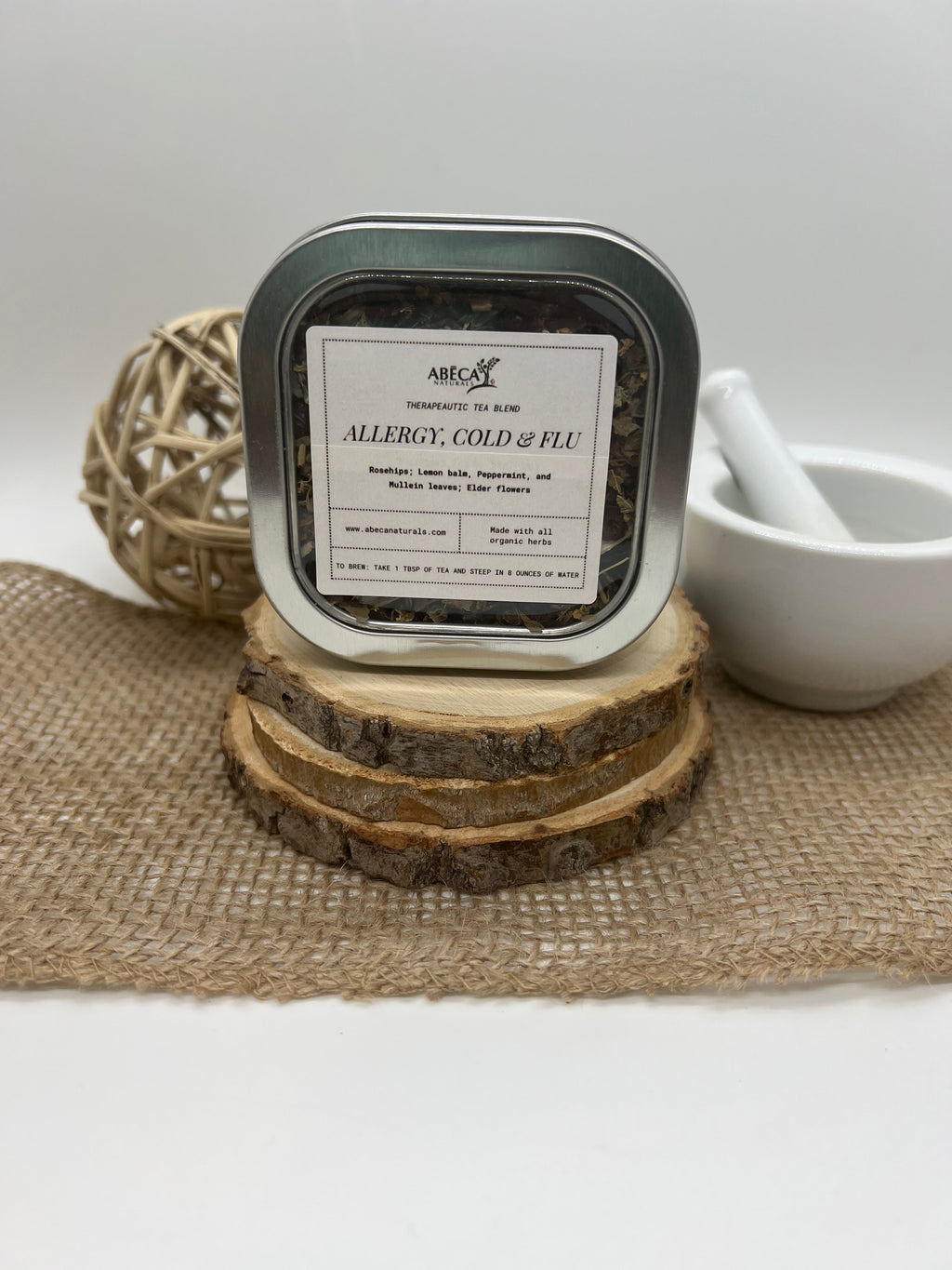Allergy, Cold, and Flu Tea by ABĒCA Naturals