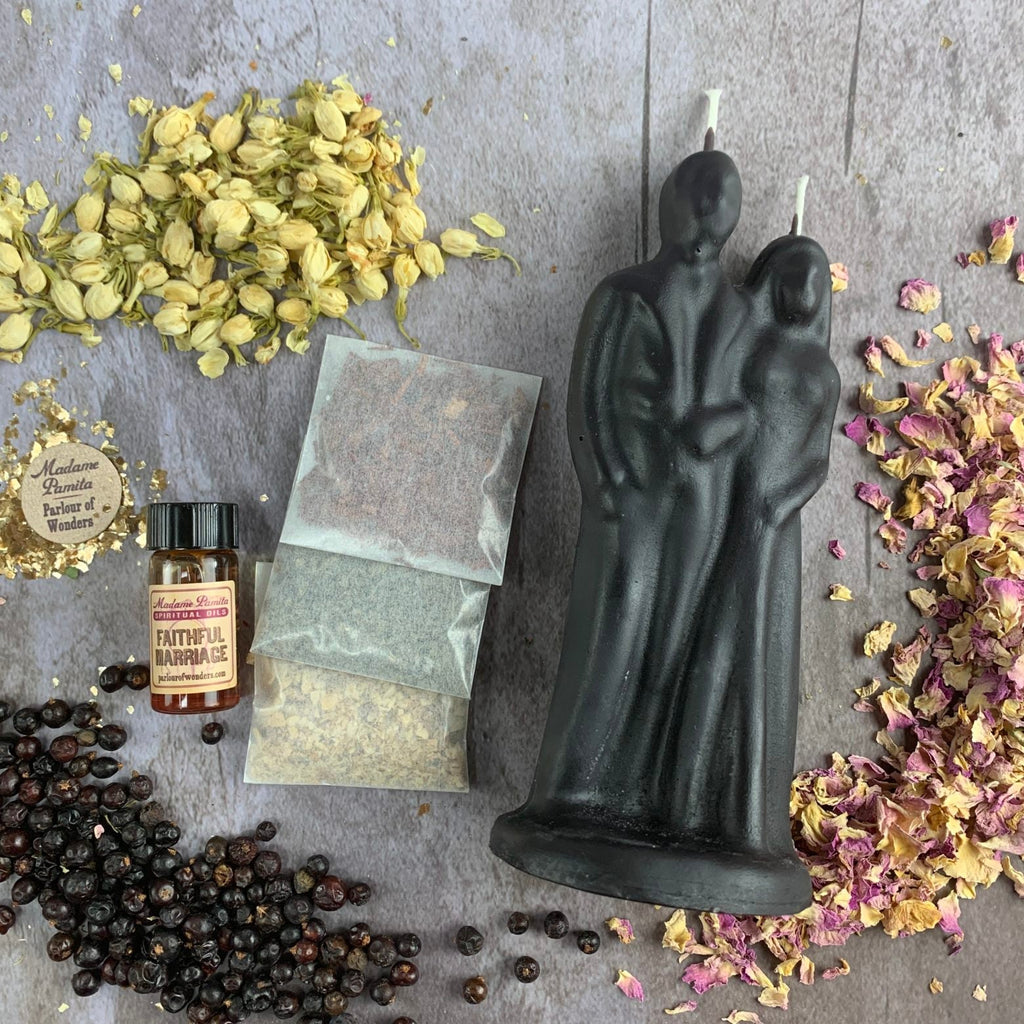 Happy Marriage Candle Spell Kit - Commitment & Union by Parlour of Wonders