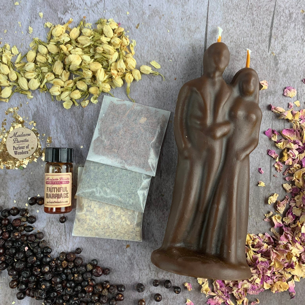 Happy Marriage Candle Spell Kit - Commitment & Union by Parlour of Wonders