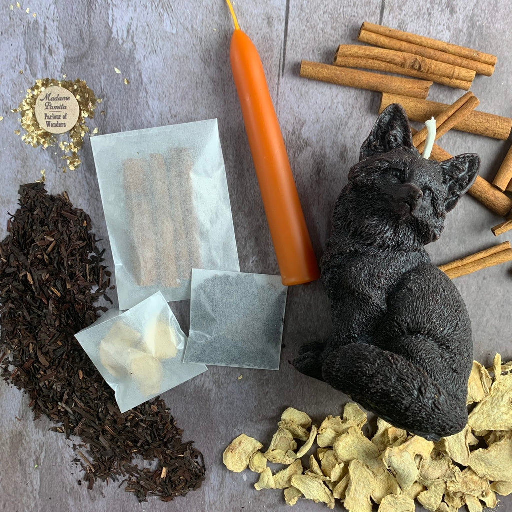 Fast Fox Candle Spell Kit - Quick Results & Cunning by Parlour of Wonders