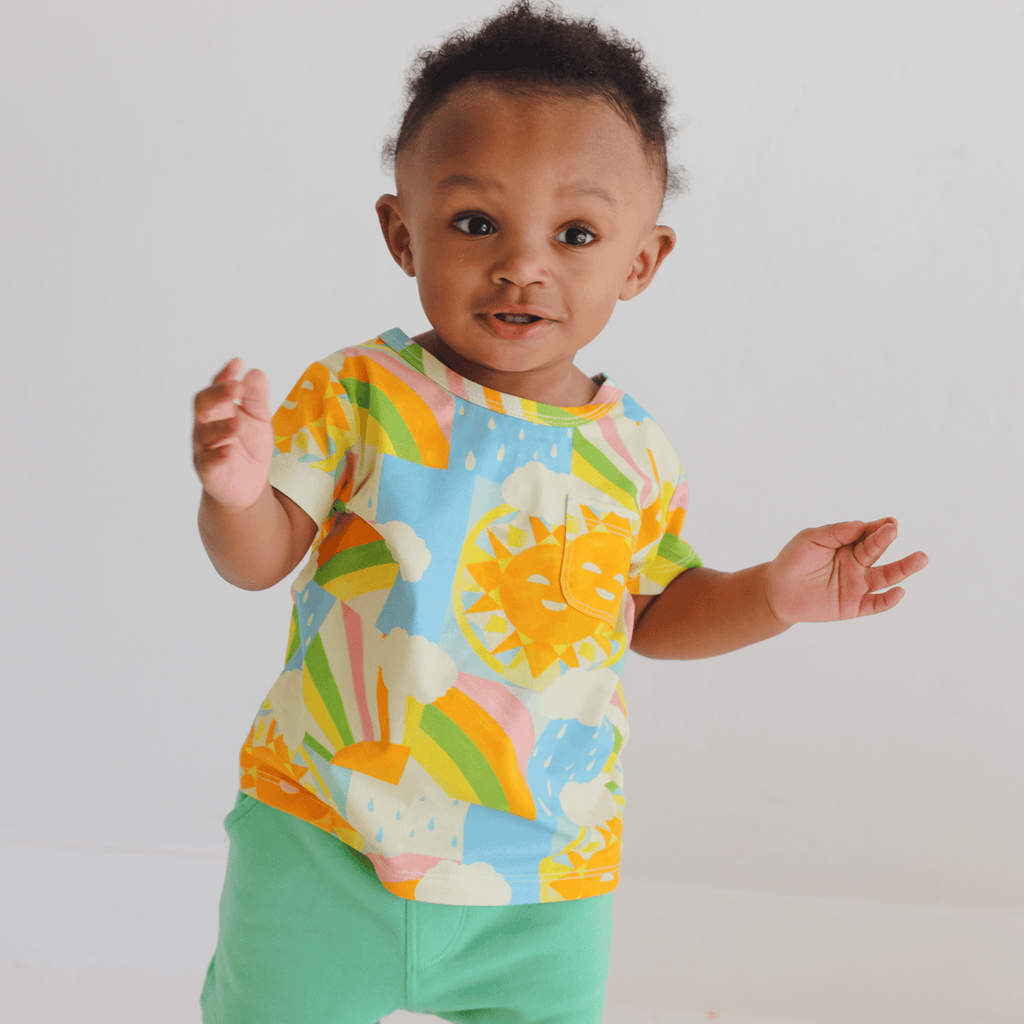 Brooklyn Kids' tee | Sun by anise & ava