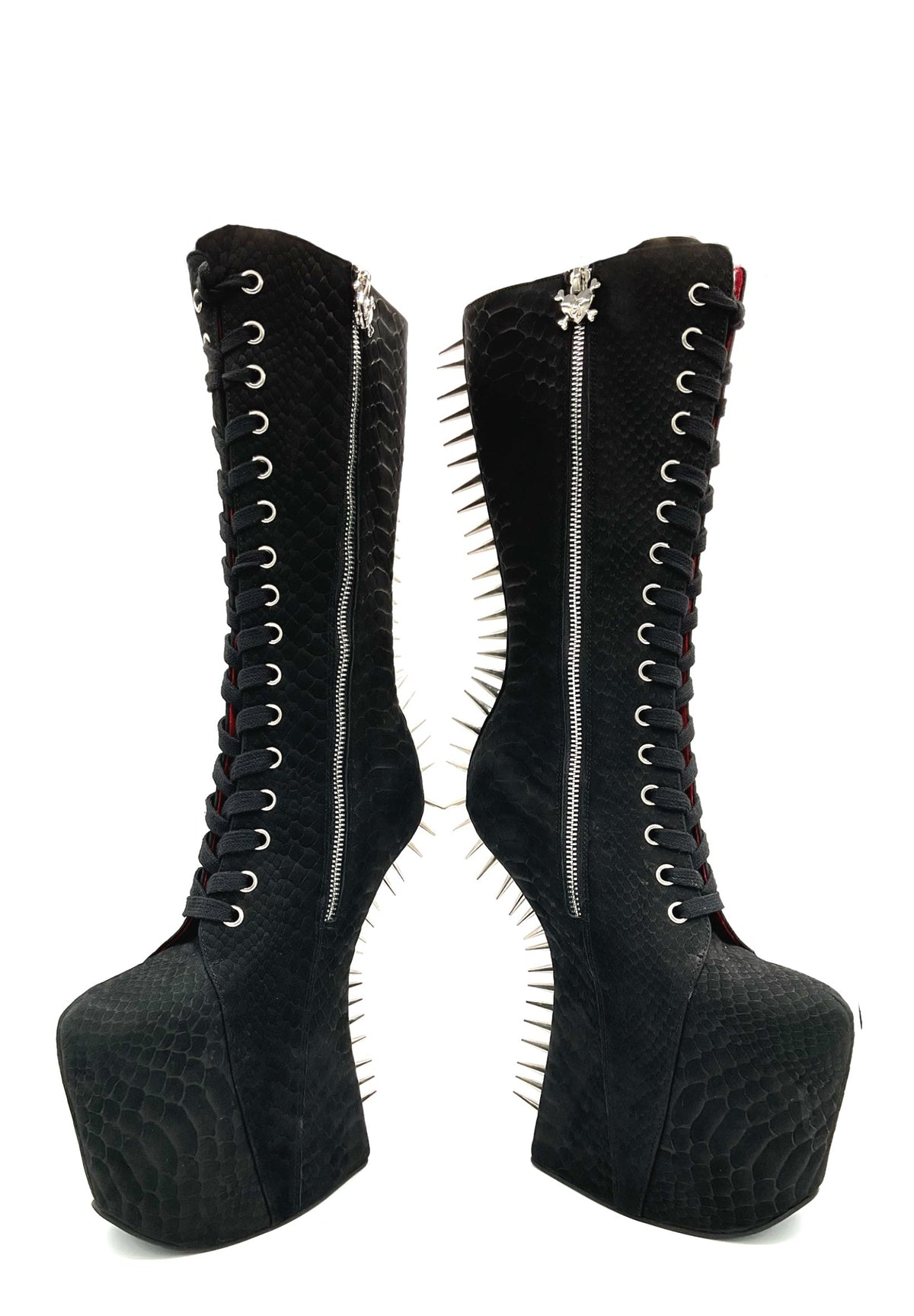 Prehistoric Matte Snake Platform by Charla Tedrick