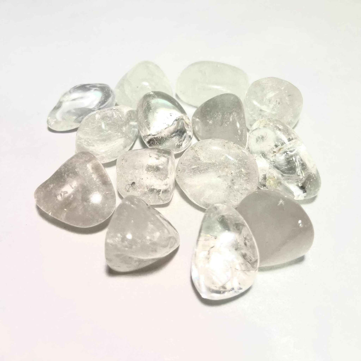Clear Quartz Tumbled Stone by Sacred Crystals
