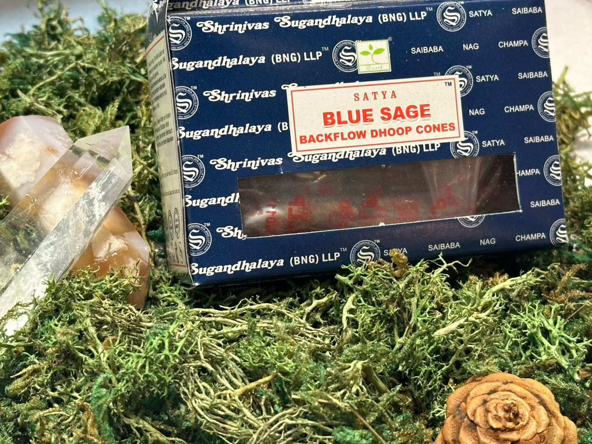 Backflow Incense Cones - Satya by Sacred Crystals