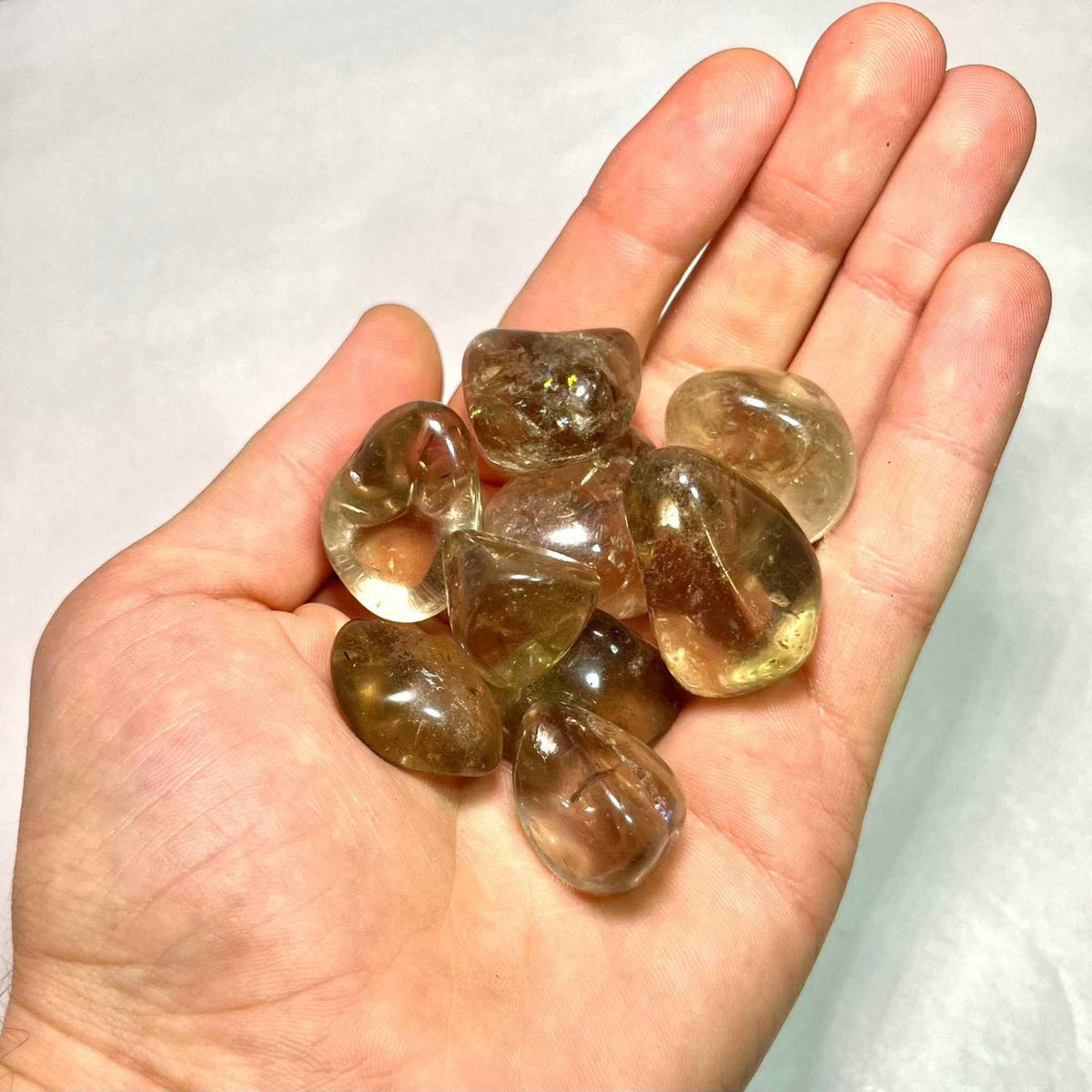 Smokey Quartz Tumbled Pocket Stone by Sacred Crystals