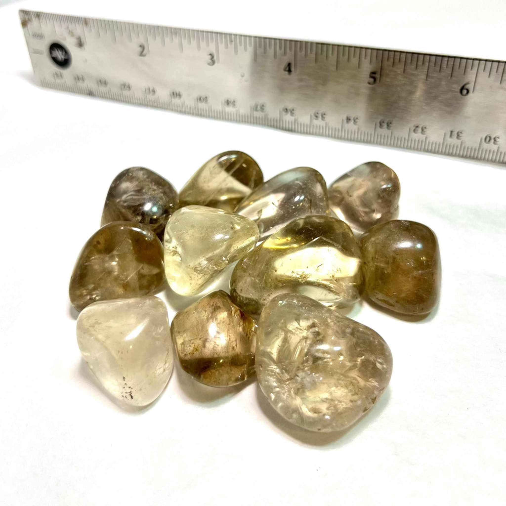 Smokey Quartz Tumbled Pocket Stone by Sacred Crystals