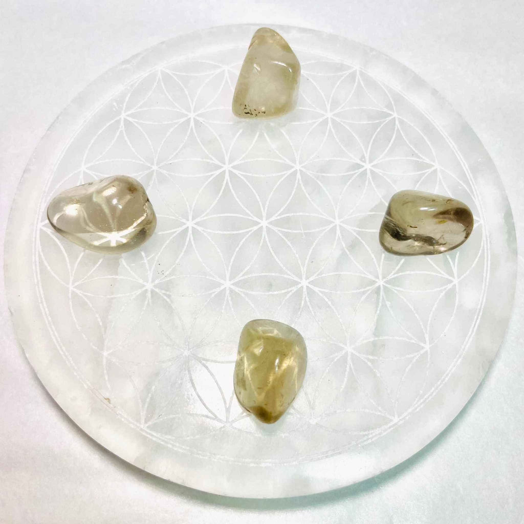 Smokey Quartz Tumbled Pocket Stone by Sacred Crystals