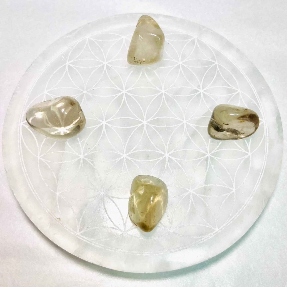 Smokey Quartz Tumbled Pocket Stone by Sacred Crystals