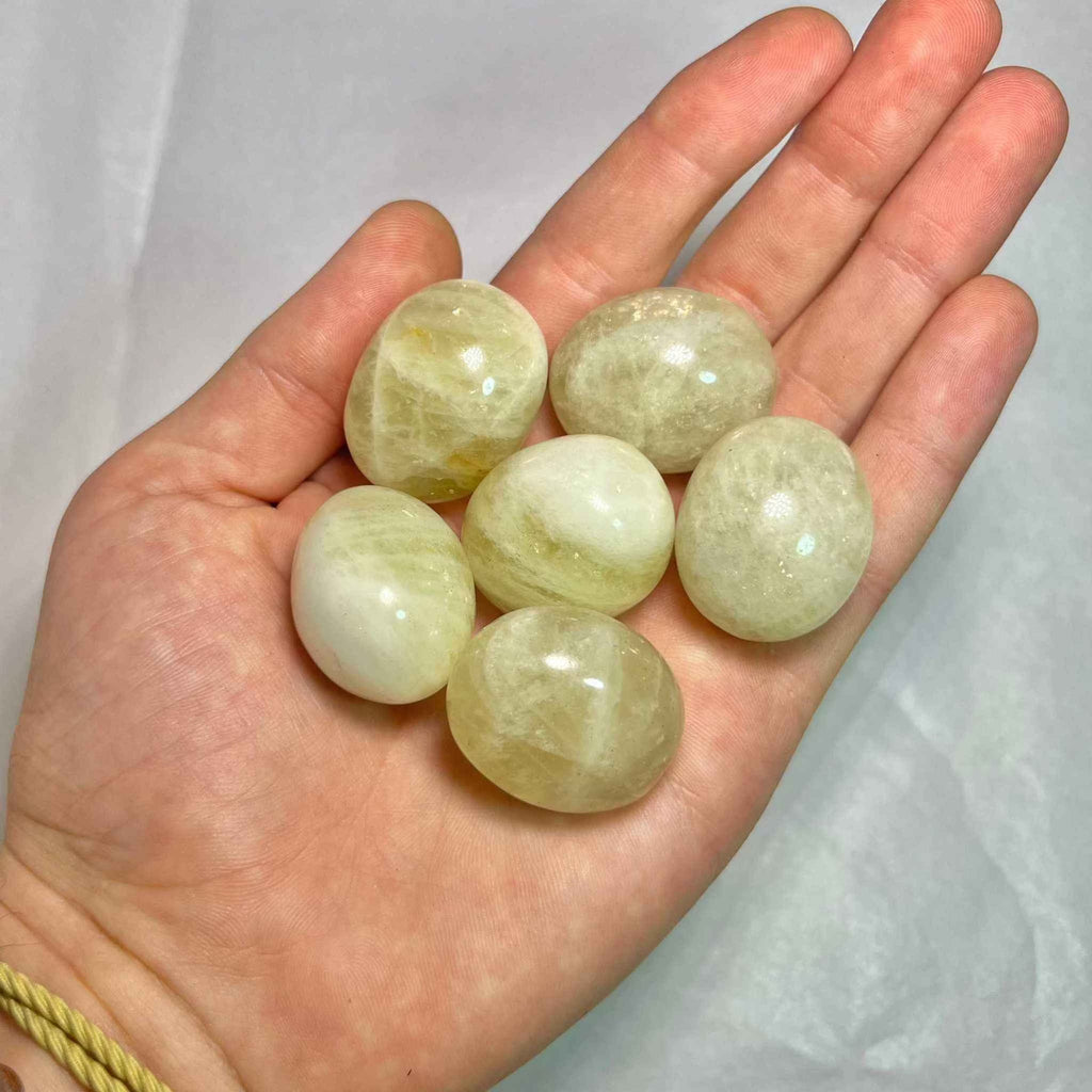 Citrine Tumbled Pocket Stone by Sacred Crystals