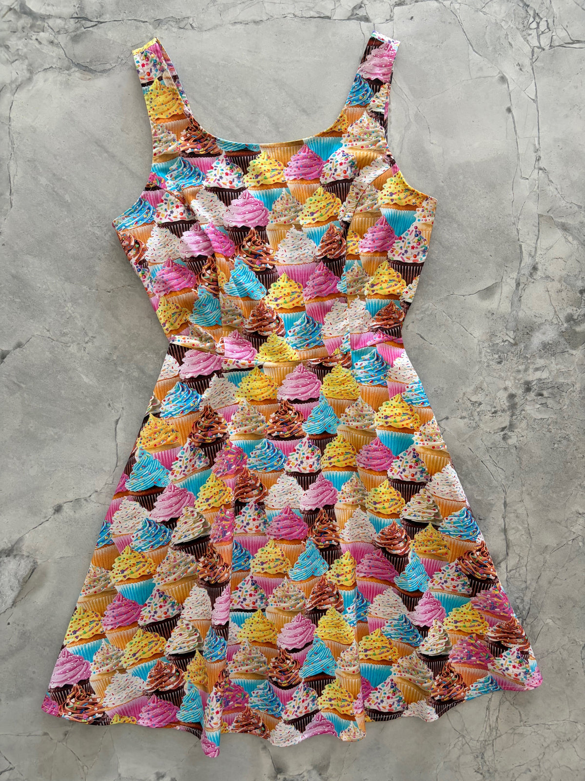 Cupcake Skater Dress by Retrolicious
