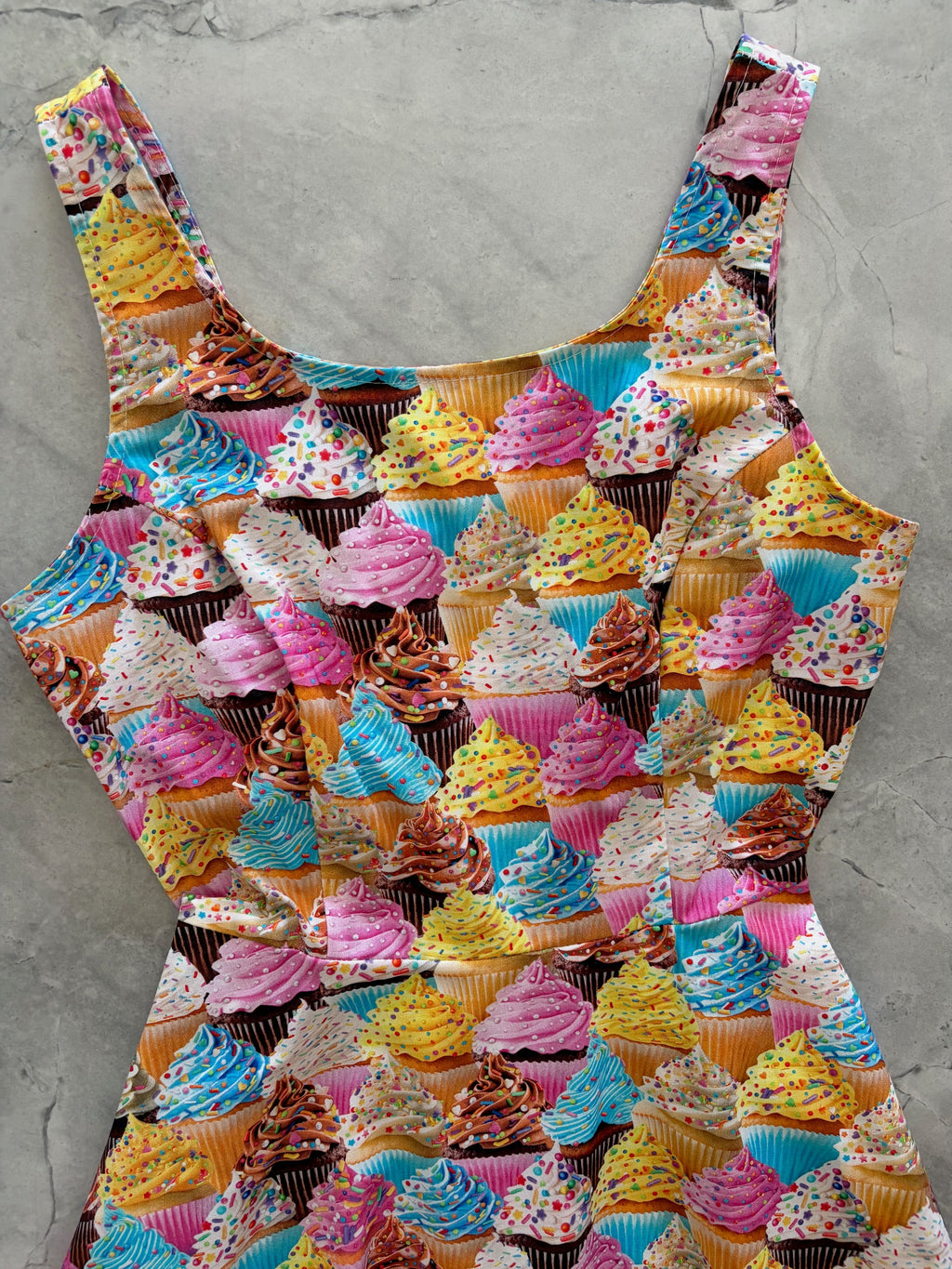 Cupcake Skater Dress by Retrolicious