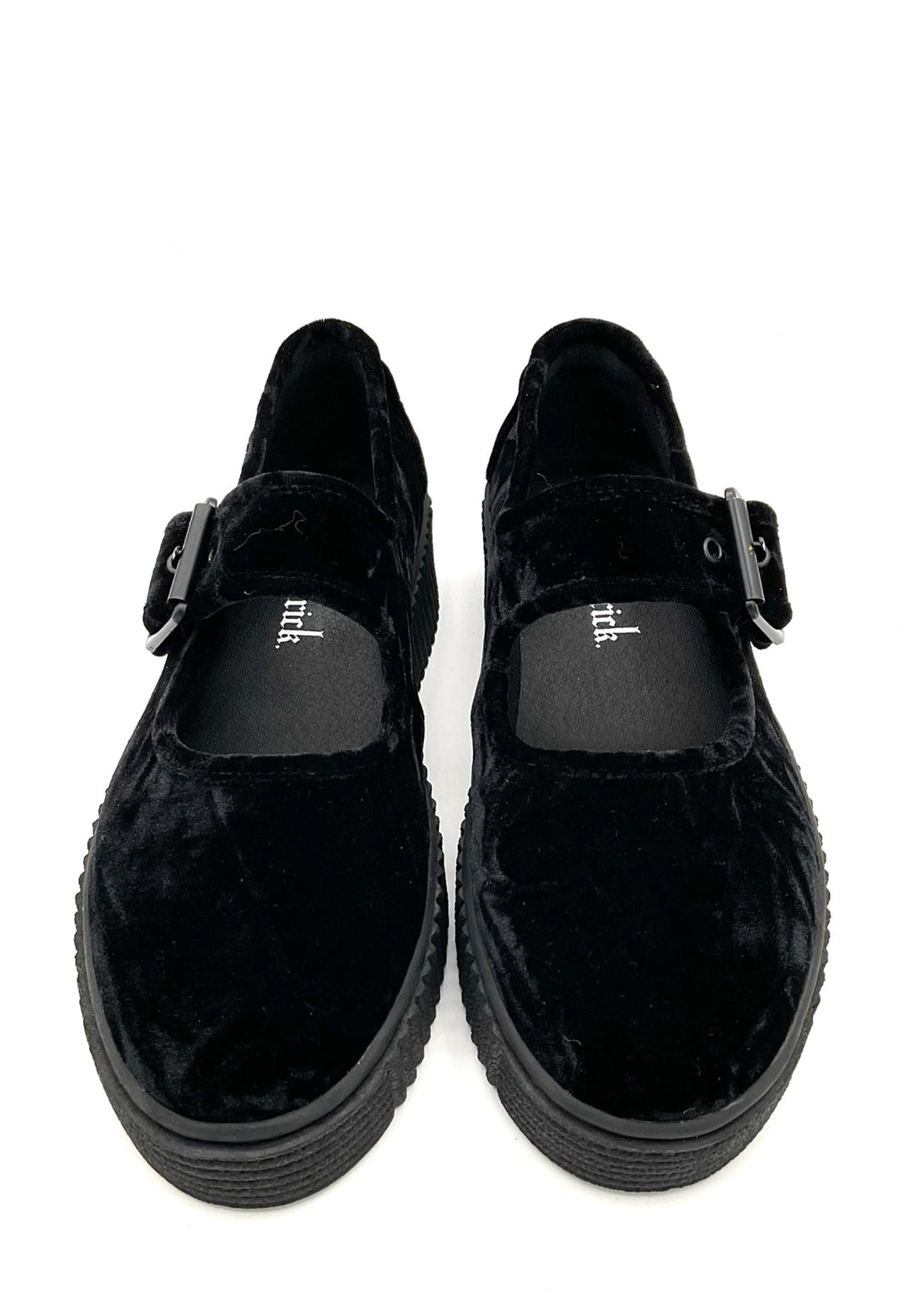 Velvet Crush Maryjane Sneaker - Black by Charla Tedrick
