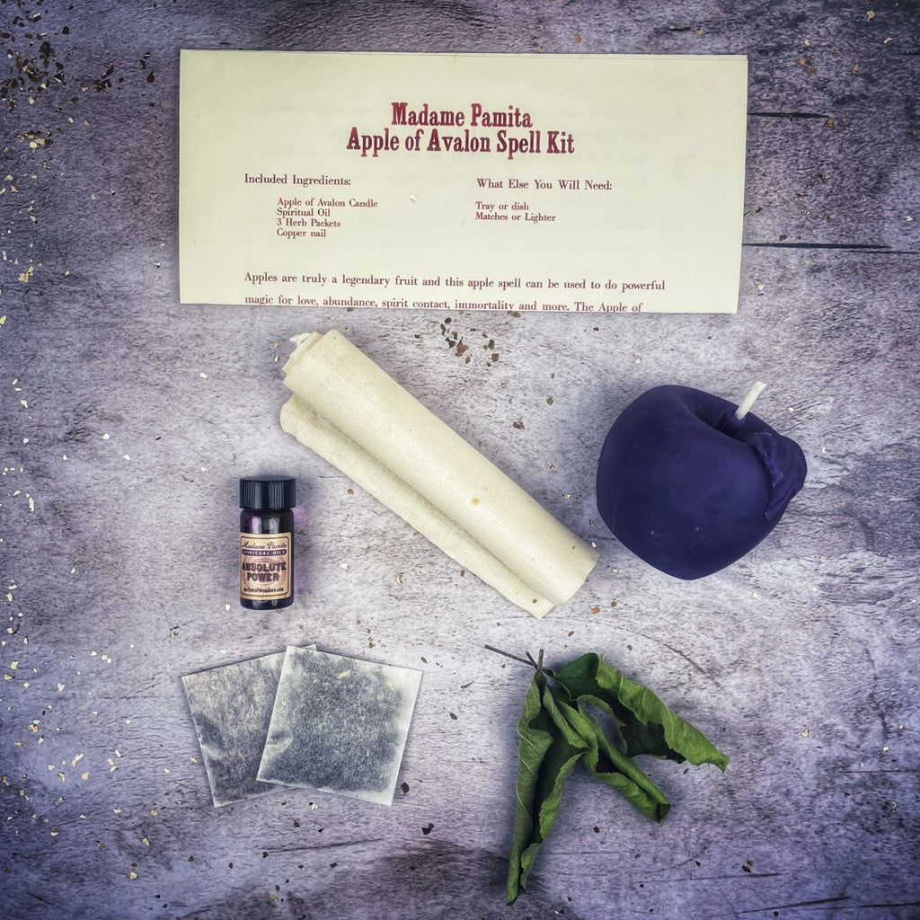 Apple of Avalon Candle Spell Kit - Love, Abundance & Ancient Magic by Parlour of Wonders