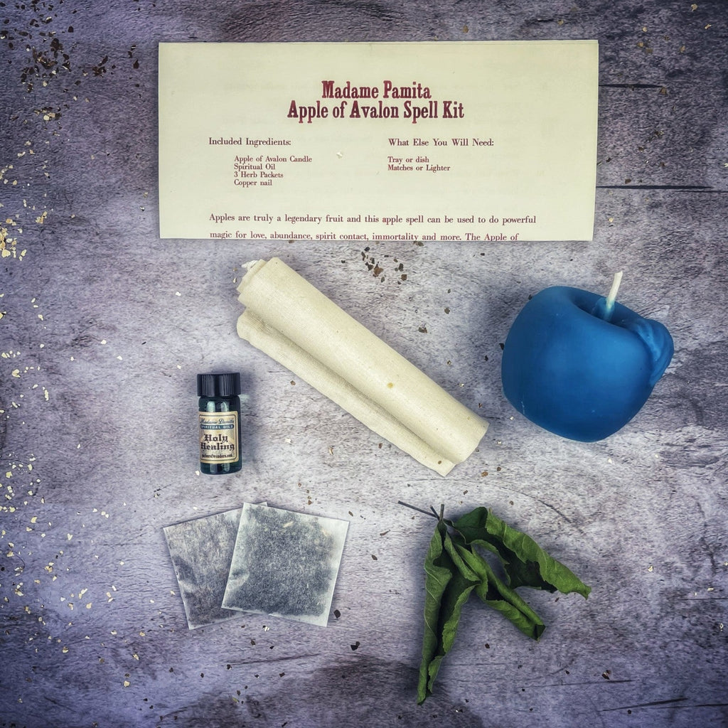 Apple of Avalon Candle Spell Kit - Love, Abundance & Ancient Magic by Parlour of Wonders