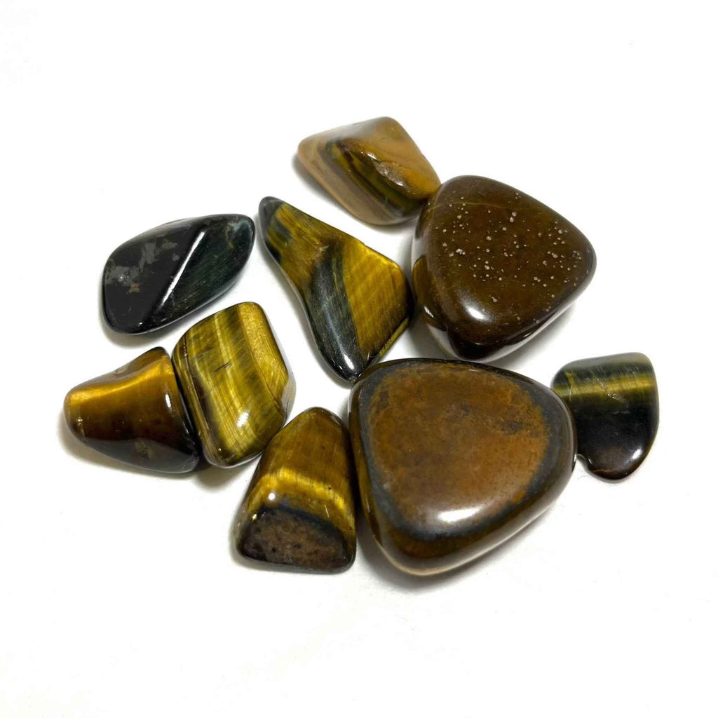 Tiger Eye Tumbled Pocket Stone by Sacred Crystals