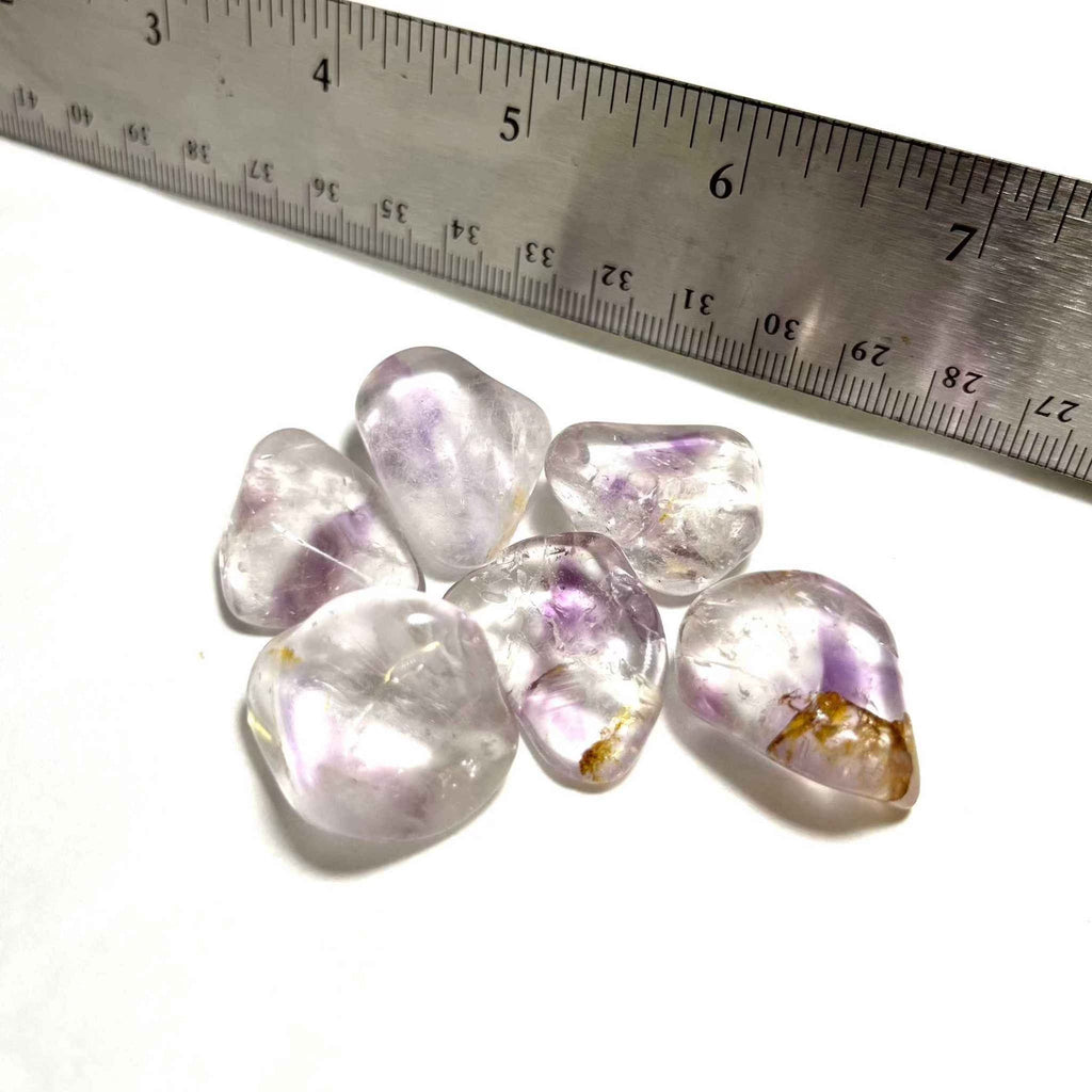 Phantom Amethyst Tumbled Stone by Sacred Crystals