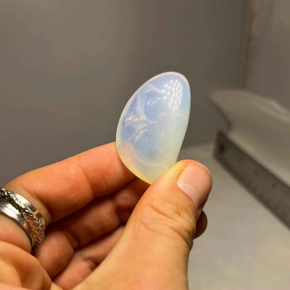 Opalite Tumbled Pocket Stone by Sacred Crystals