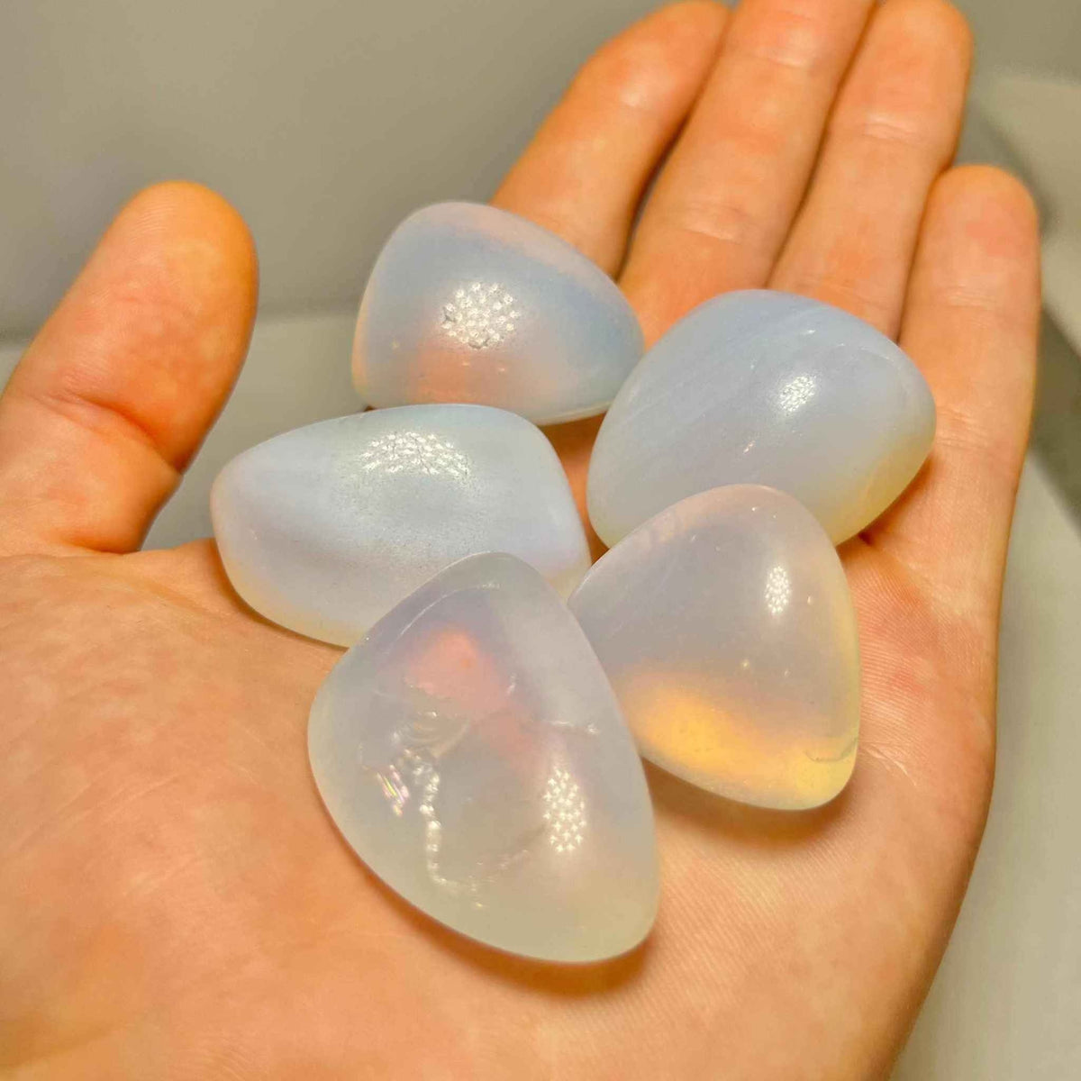 Opalite Tumbled Pocket Stone by Sacred Crystals