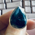 Pietersite Pear-Shaped Ring – Sterling Silver – Size 6 by Sacred Crystals