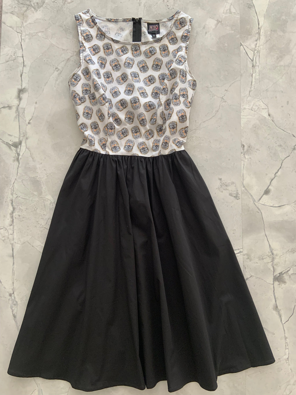 Hedgehog Twofer Dress by Retrolicious