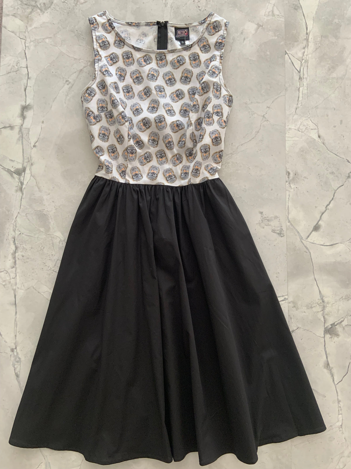 Hedgehog Twofer Dress by Retrolicious