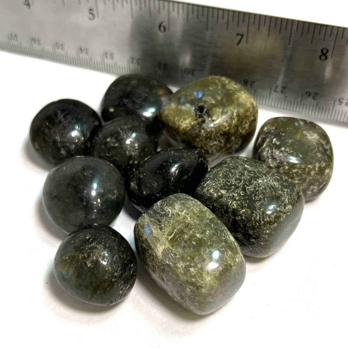 Labradorite Tumbled Pocket Stone by Sacred Crystals