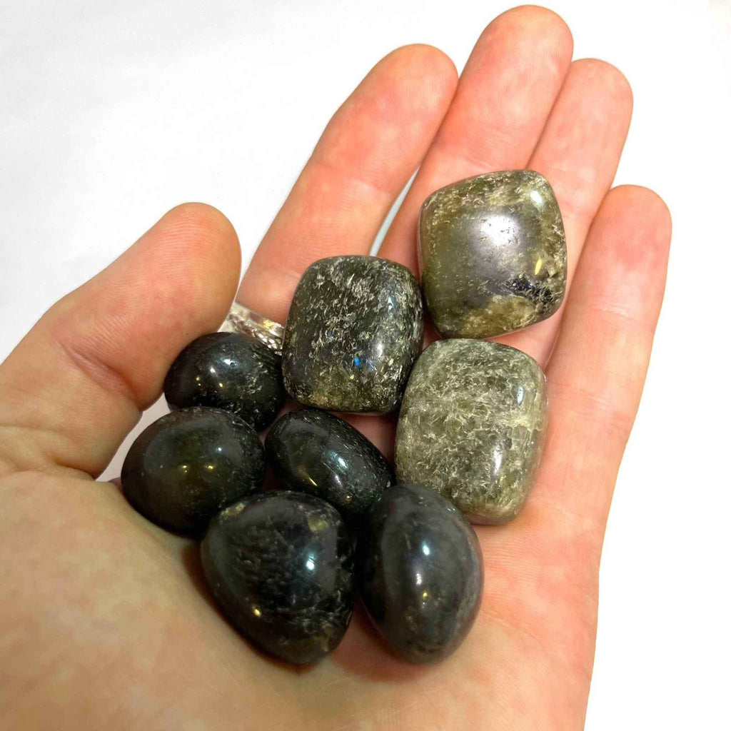 Labradorite Tumbled Pocket Stone by Sacred Crystals