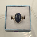 Sterling Silver Split Bead Banded Pietersite Ring - Size 9 - Grounding, Transformative & Insightful by Sacred Crystals