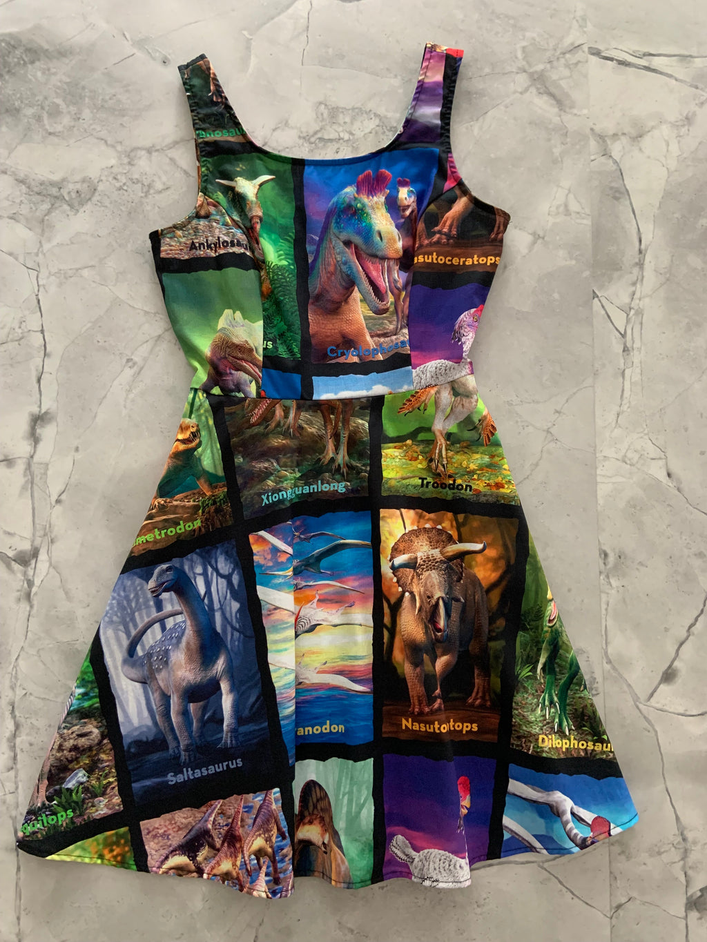 Jurassic Skater Dress by Retrolicious