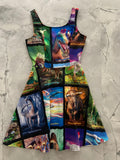 Jurassic Skater Dress by Retrolicious