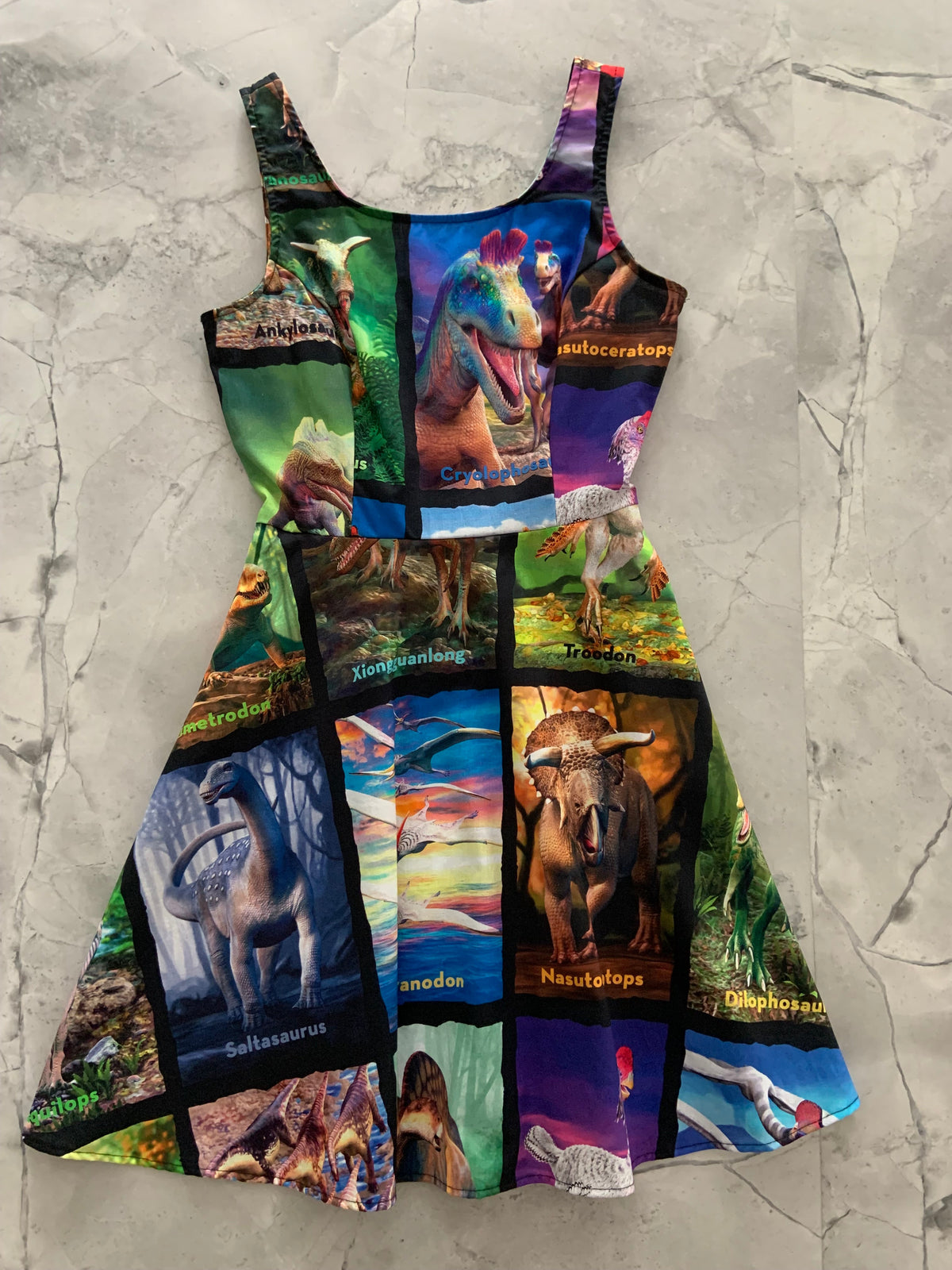 Jurassic Skater Dress by Retrolicious