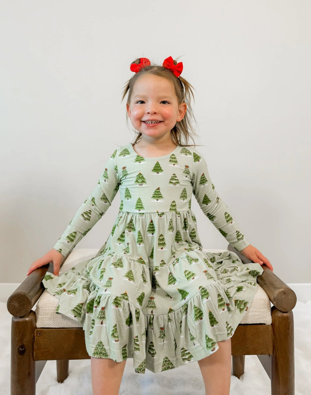 Long Sleeve Twirl Dress & Short Set by Minikin Mischief Clothing Co.