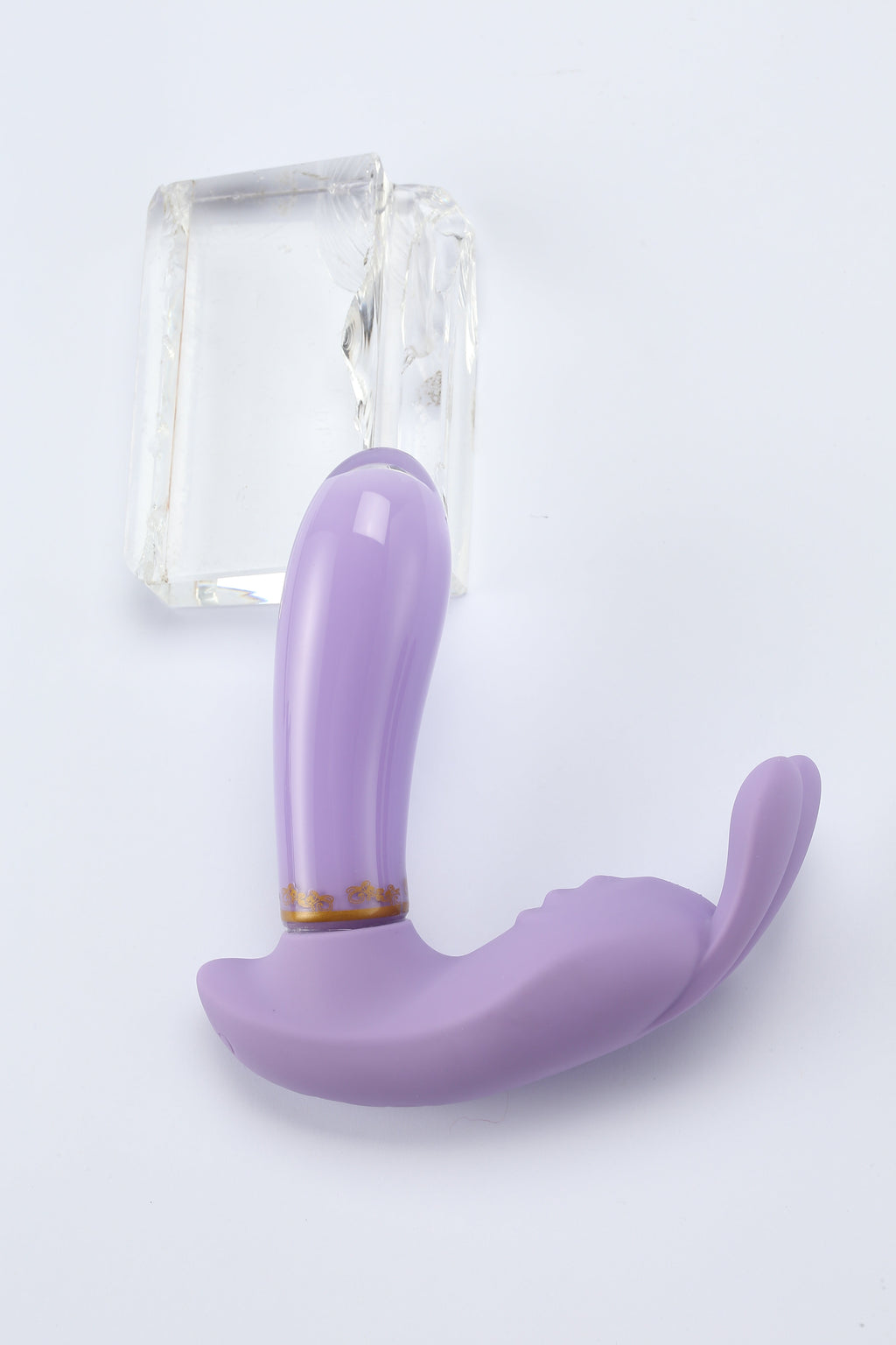 Royal Touch Glass G-Spot Vibrator Valentines by OEJ