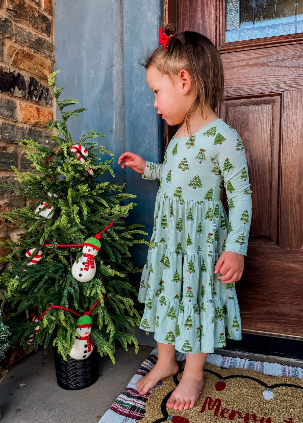 Long Sleeve Twirl Dress & Short Set by Minikin Mischief Clothing Co.