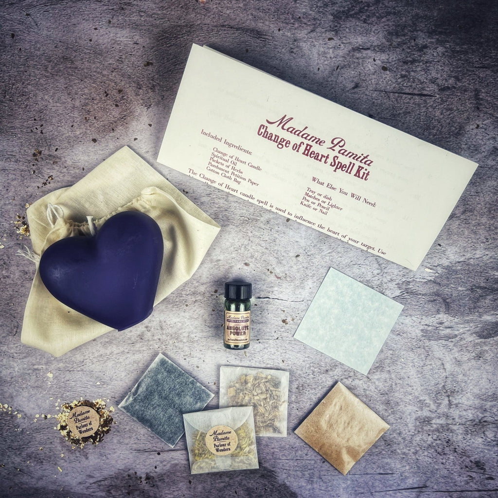 Change of Heart Candle Spell Kit - Love Reconciliation & Emotional Healing by Parlour of Wonders