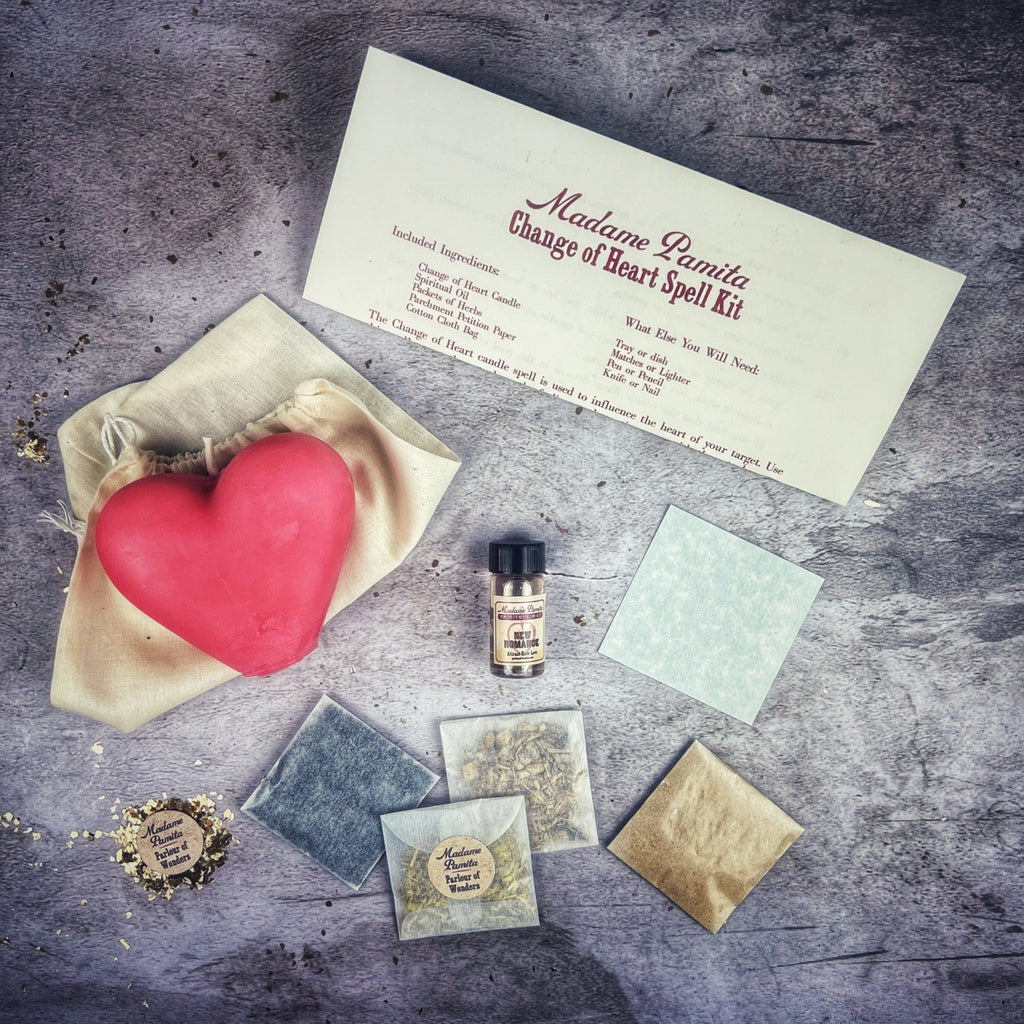 Change of Heart Candle Spell Kit - Love Reconciliation & Emotional Healing by Parlour of Wonders