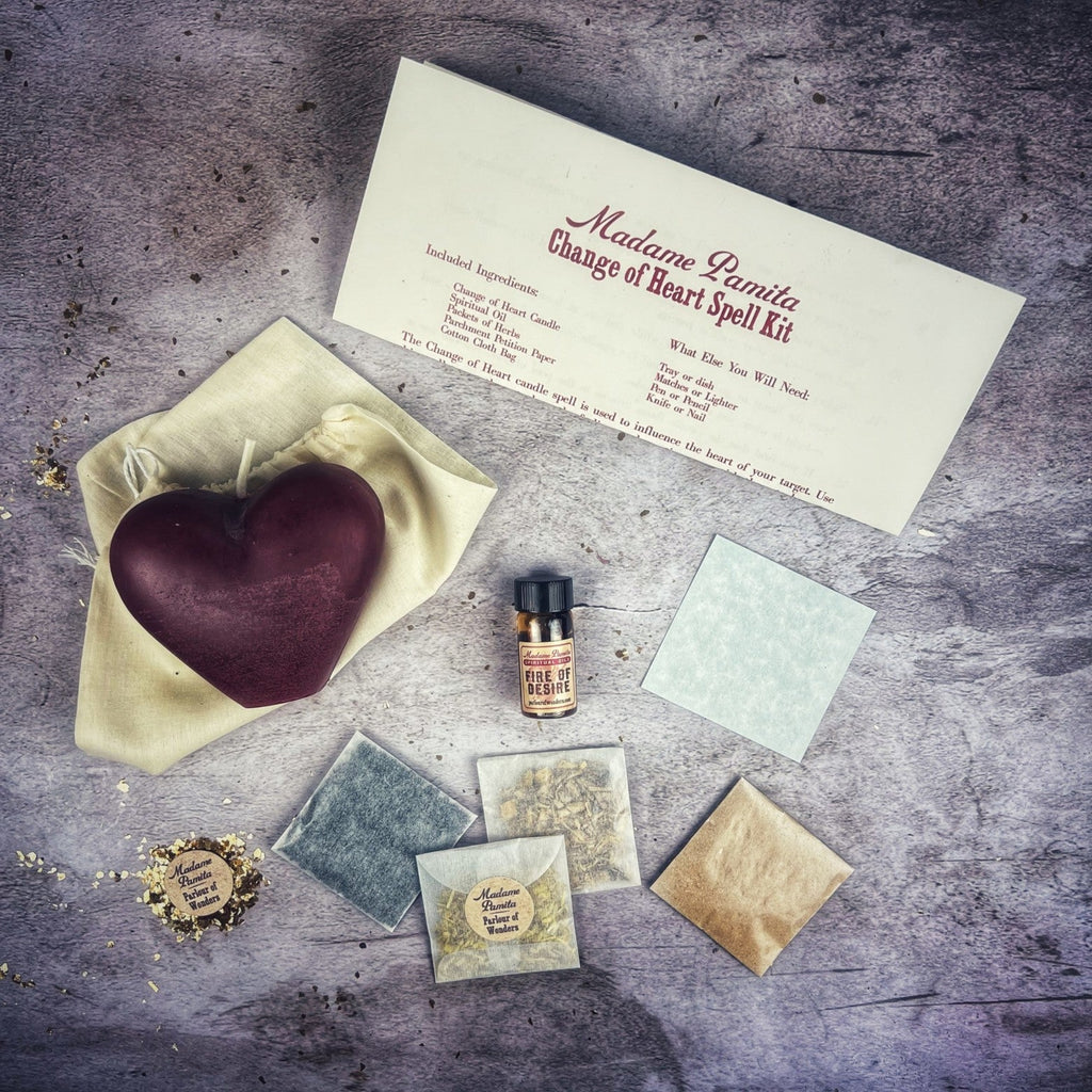 Change of Heart Candle Spell Kit - Love Reconciliation & Emotional Healing by Parlour of Wonders