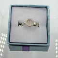 Sterling Silver Round Rose Quartz - Size 5 - Loving, Soothing & Heart Opening by Sacred Crystals