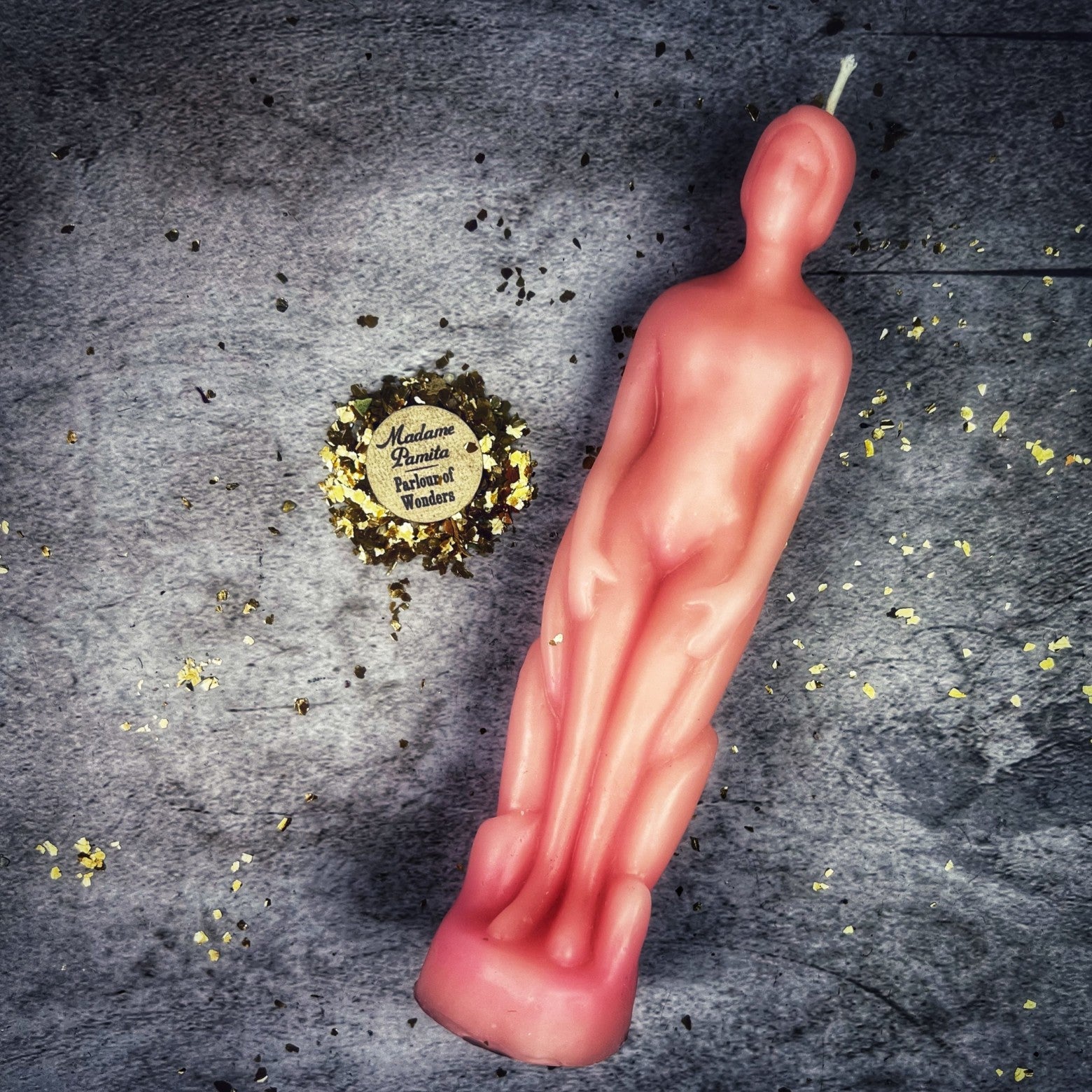Beeswax Human Figural Spell Candle - Personal Empowerment & Intention Magic by Parlour of Wonders