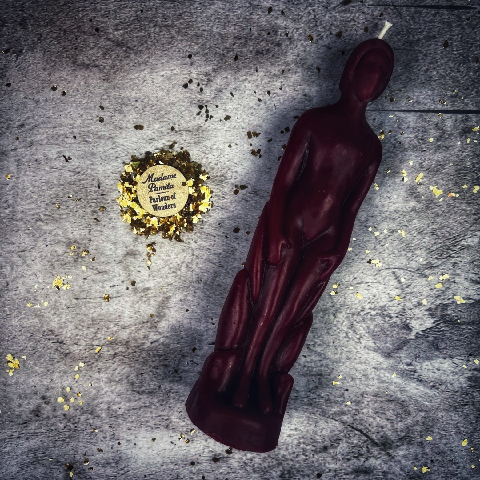 Beeswax Human Figural Spell Candle - Personal Empowerment & Intention Magic by Parlour of Wonders