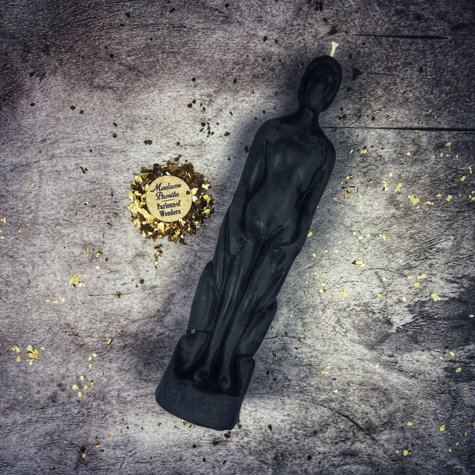 Beeswax Human Figural Spell Candle - Personal Empowerment & Intention Magic by Parlour of Wonders