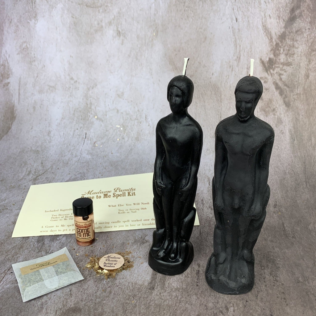 Come to Me Candle Spell Kit Human/Male - Attract Love & Passion by Parlour of Wonders